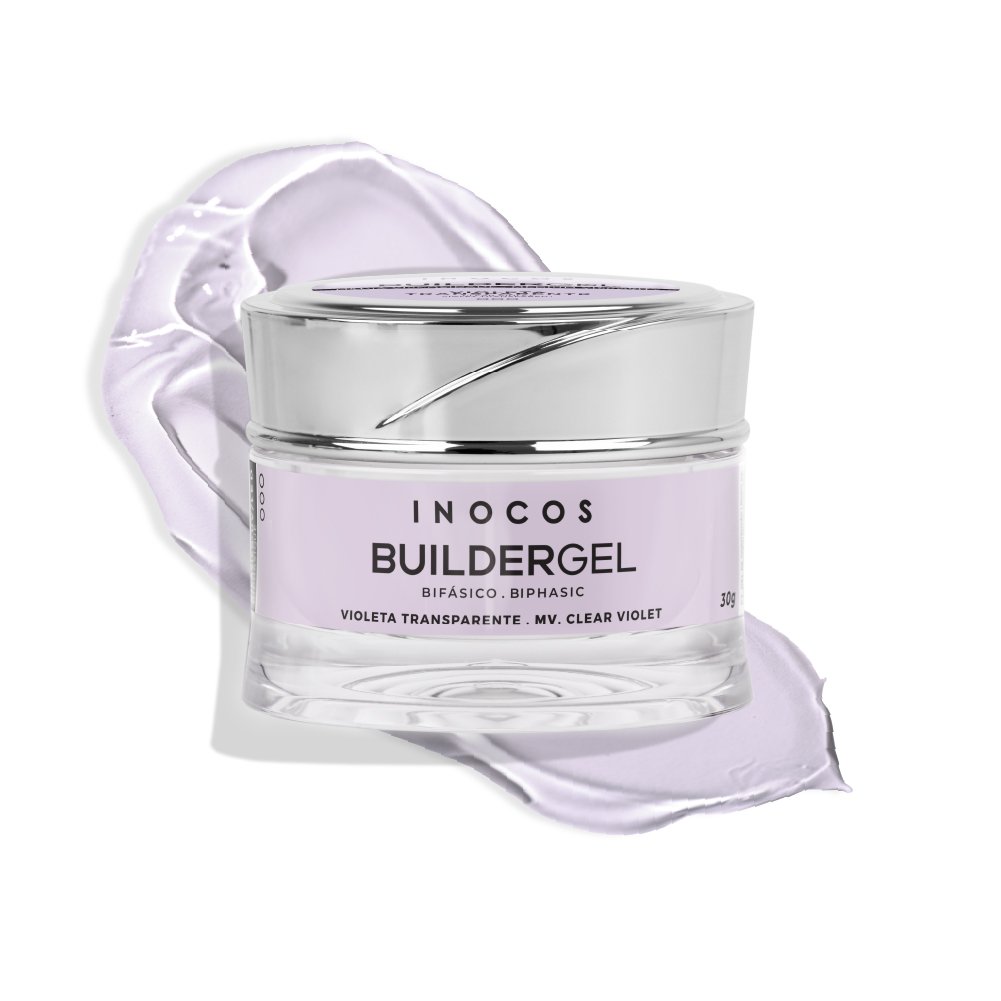 Builder Gel INOCOS Violeta Transparente de Média Viscosidade 30g