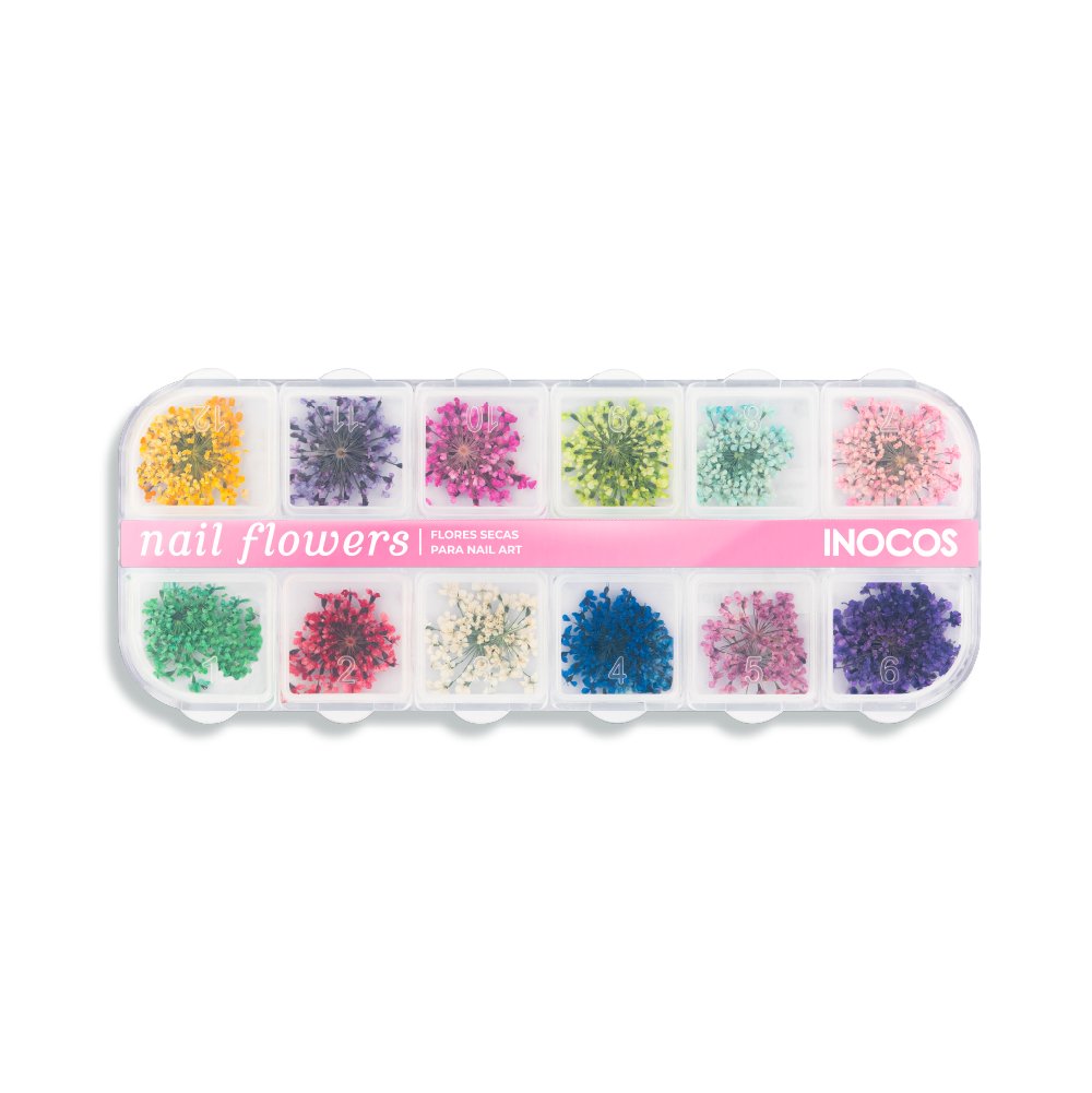 Flores Secas para Unhas INOCOS Flora Collection