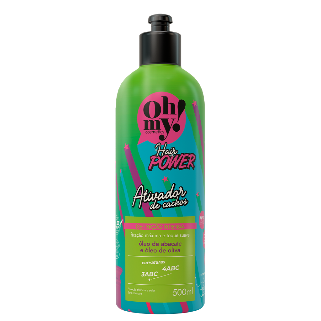 ATIVADOR DE CACHOS HAIR POWER 500ML - OH MY