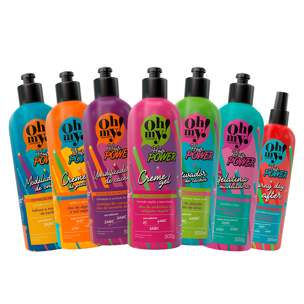 CREME GEL HAIR POWER 500G - OH MY