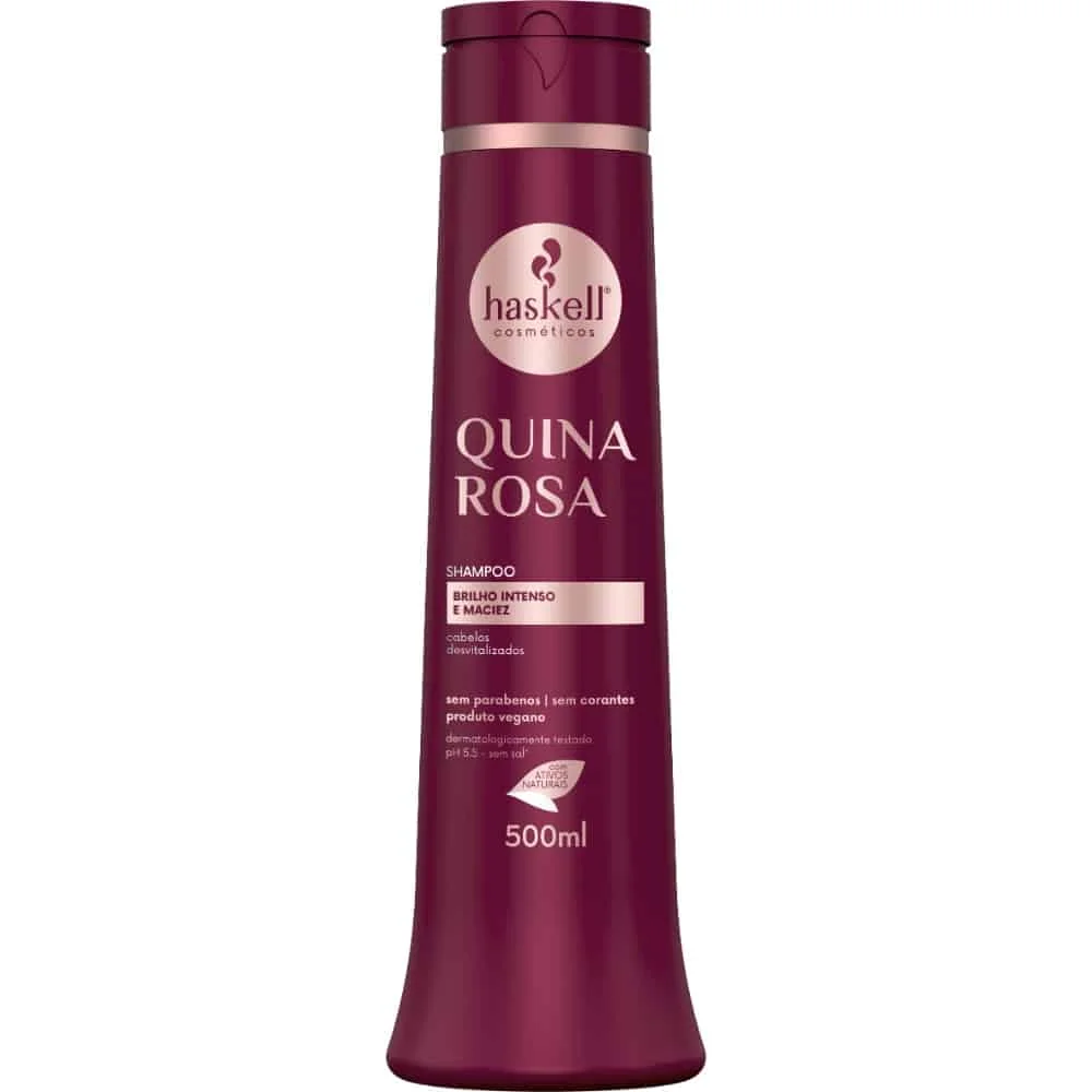 Shampoo Quina Rosa 500 ML