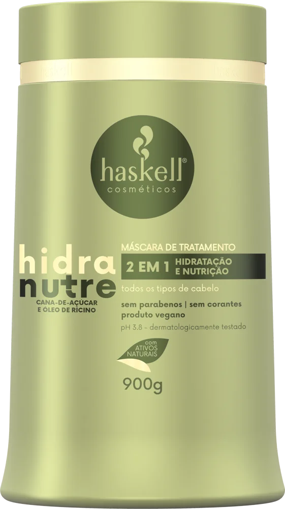 Máscara de Hidratação e Nutrição Haskell HidraNutre 900g