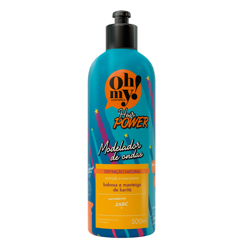 MODELADORA DE ONDAS HAIR POWER 500ML - OH MY