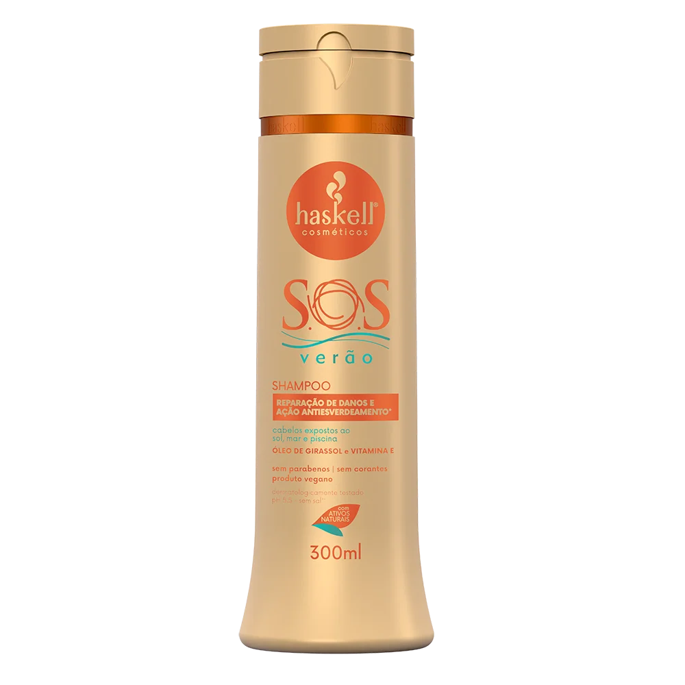 Shampoo SOS Verão da Haskell 300 ML