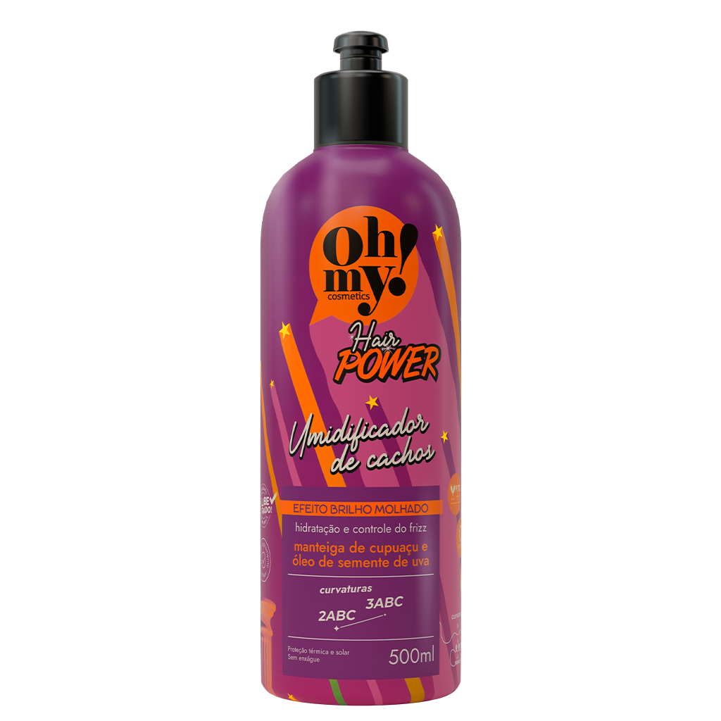 UMIDIFICADOR DE CACHOS HAIR POWER 500ML-OH MY
