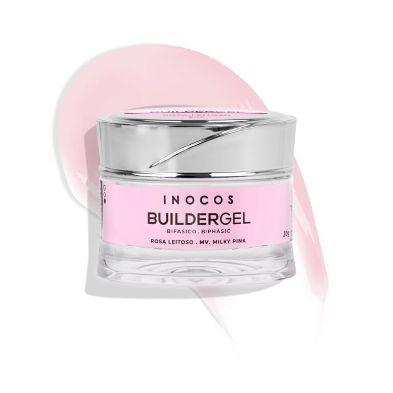 Builder Gel INOCOS Rosa Leitoso Intenso de Média Viscosidade 30g
