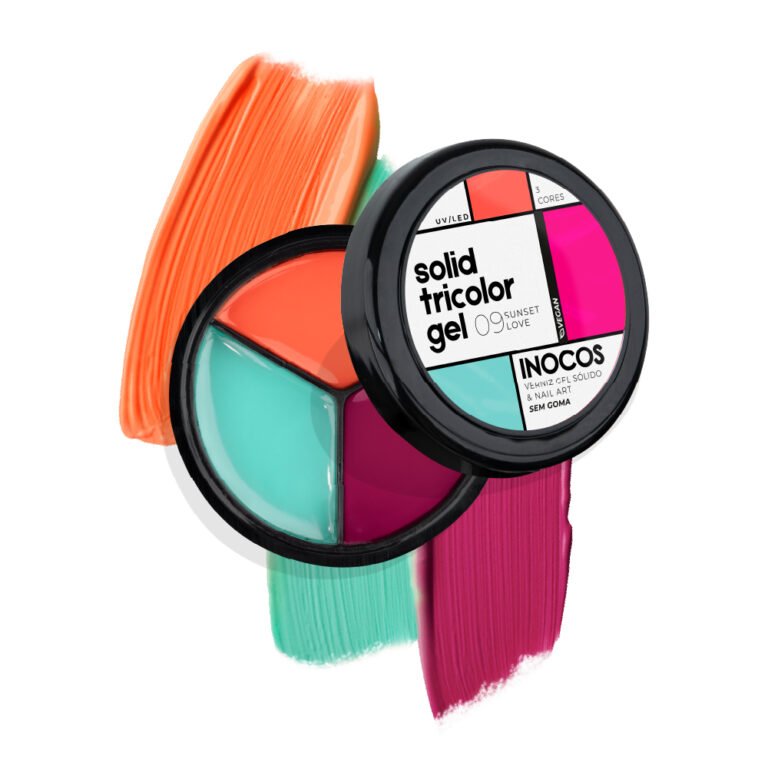 Gel Tricolor Sólido INOCOS 09 Sunset Love
