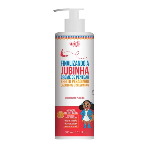 Widi Care Finalizando A Jubinha Creme De Pentear Efeito Pesadinho
