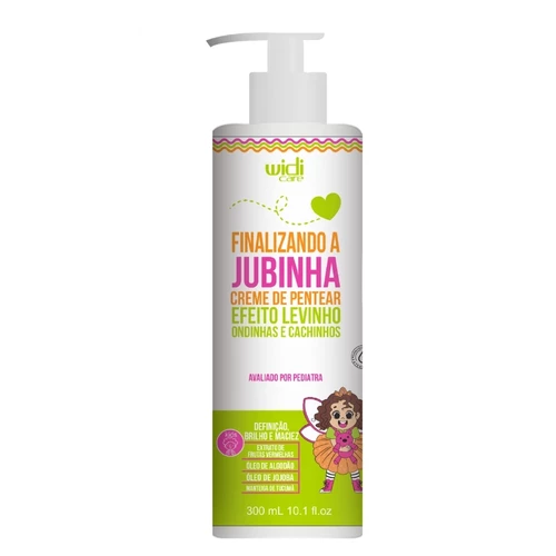 Widi Care Finalizando A Jubinha Creme De Pentear Efeito Levinho