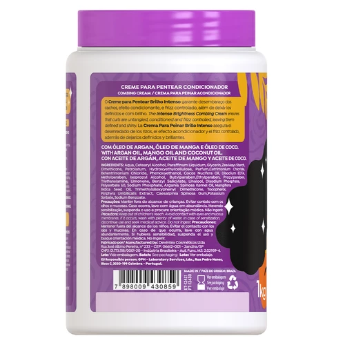 Salon Line Creme De Pentear Brilho Intenso