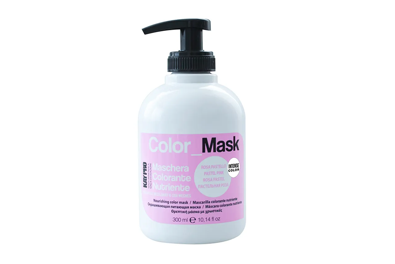 Máscara Capilar Colorante Kaypro Color Mask Rosa Pastel 300 ml