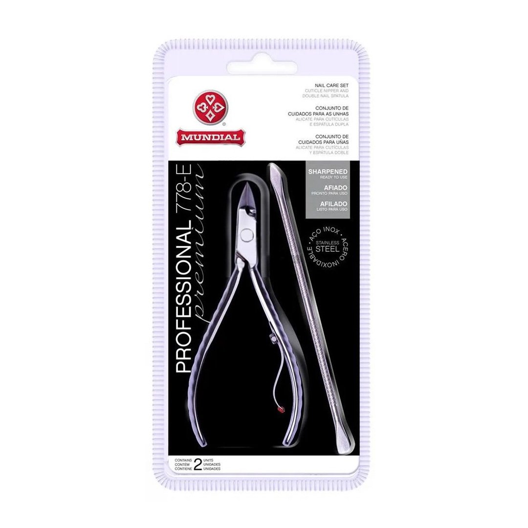778-EP- ALICATE CUTICULAS C/ESPATULA E PALITO