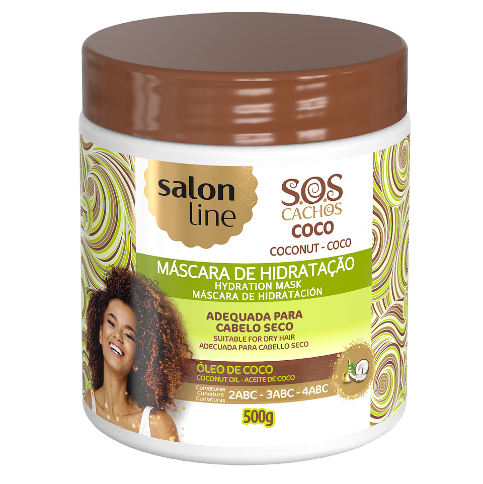 Salon Line SOS MÁSCARA COCO TRATAMENTO PROFUNDO 500GR