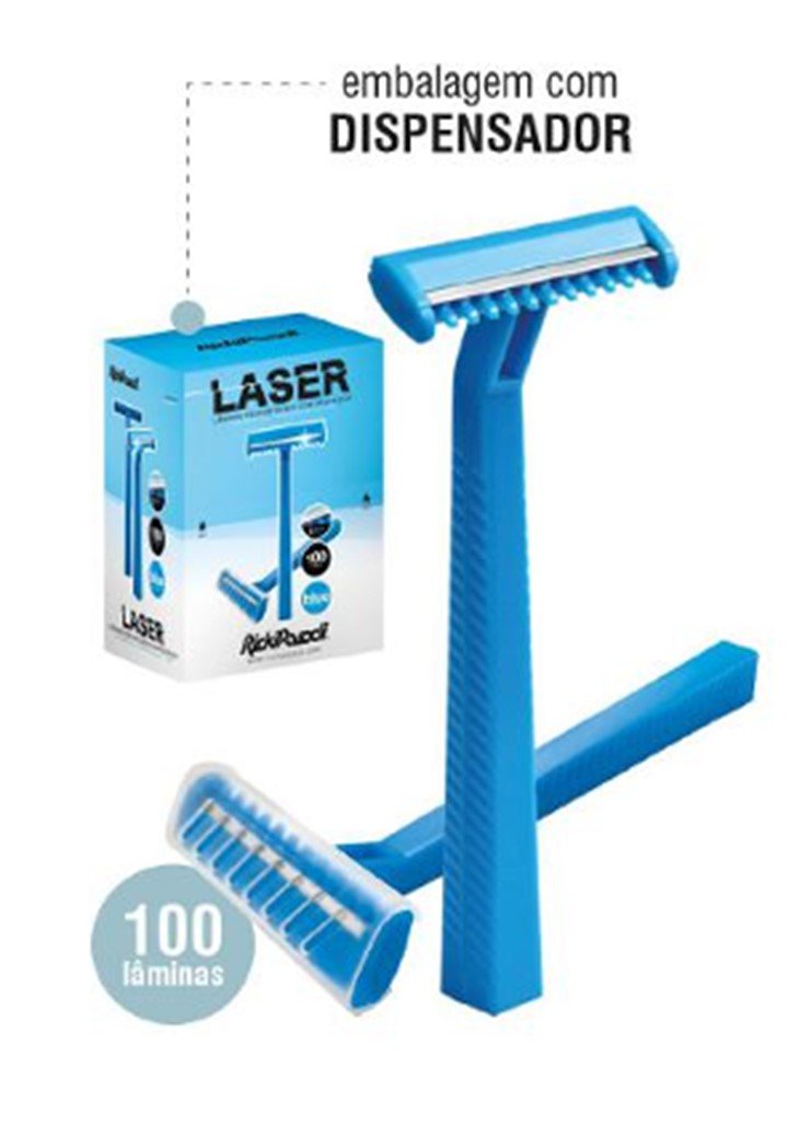 Lâmina RickiParodi Depilação 100 Unidades