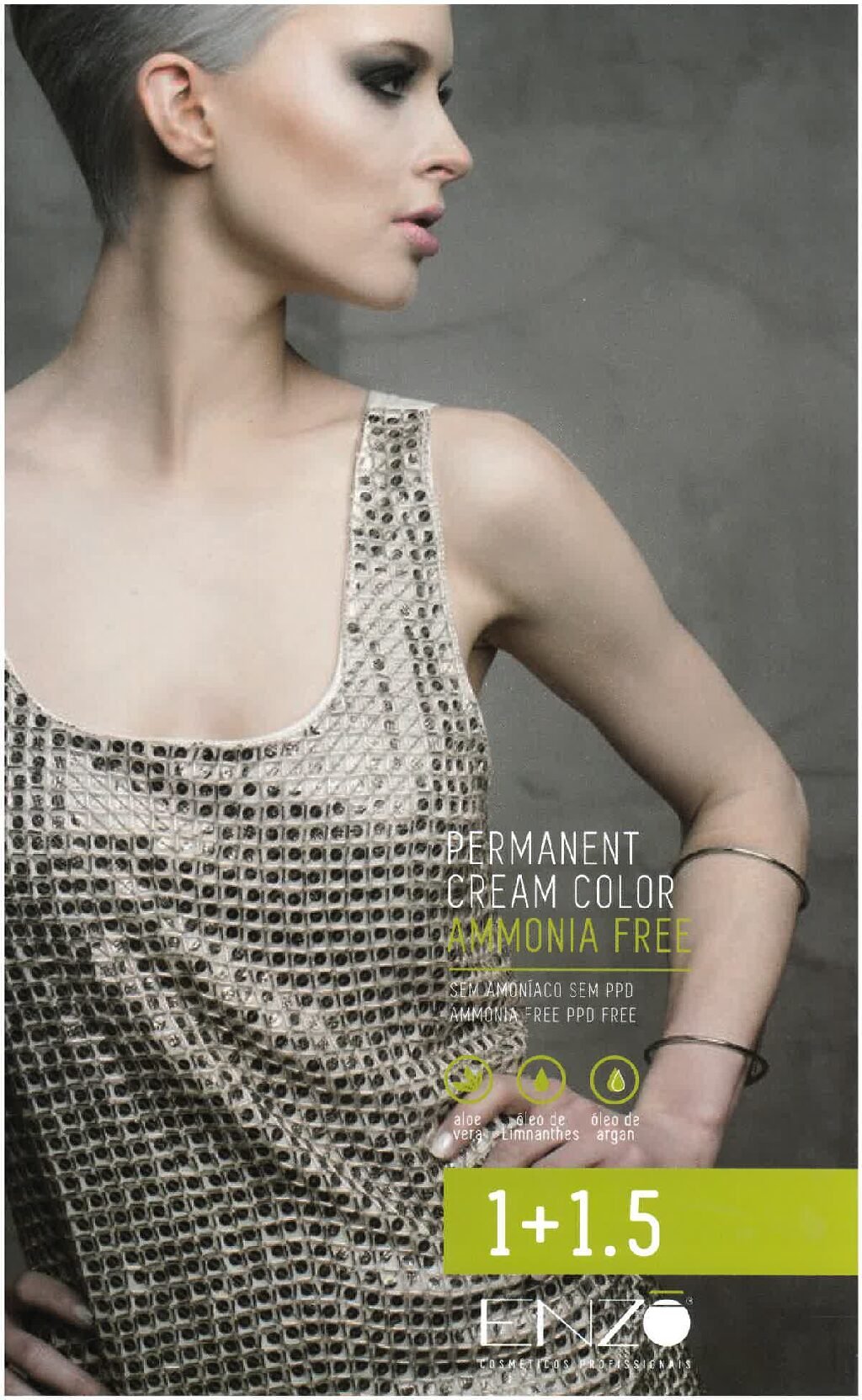 COLORAÇÃO S/ AMONIACO ENZO - Nº7 100ML