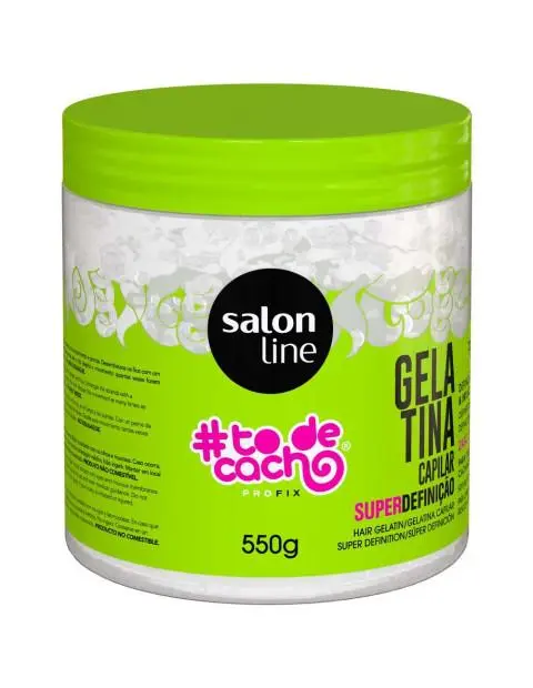 Salon Line #todecacho Gelatina Super Definição 550g