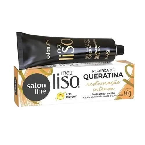 MEU LISO REST. INTENSA RECARGA QUERATINA 80G