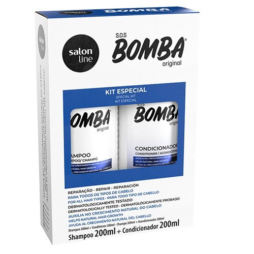 Salon Line Kit SOS Bomba Shampoo+Condicionador