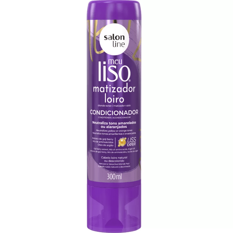Salon Line Meu Liso Condicionador Matizador Loiro