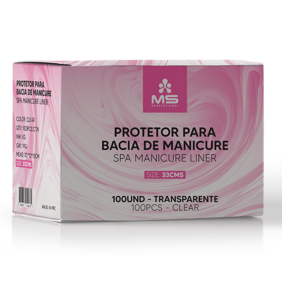 MS spa manicure protetor para bacia caixa 100uni.