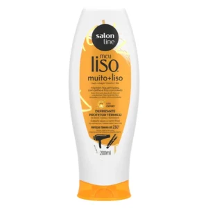 Salon Line Meu Liso Muito + Liso Desfrizante Protetor Térmico