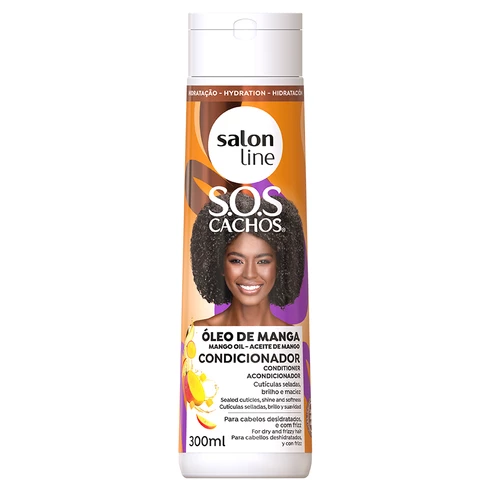 Salon Line Sos Cachos Óleo De Manga Condicionador