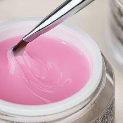 Builder Gel INOCOS Rosa Leitoso Intenso de Média Viscosidade 50g