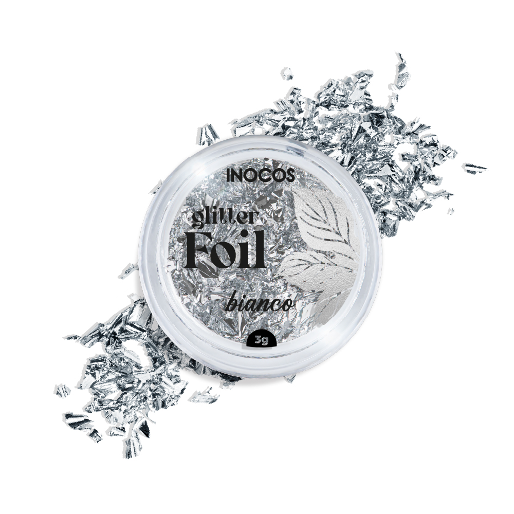 Glitter Foil INOCOS Prata