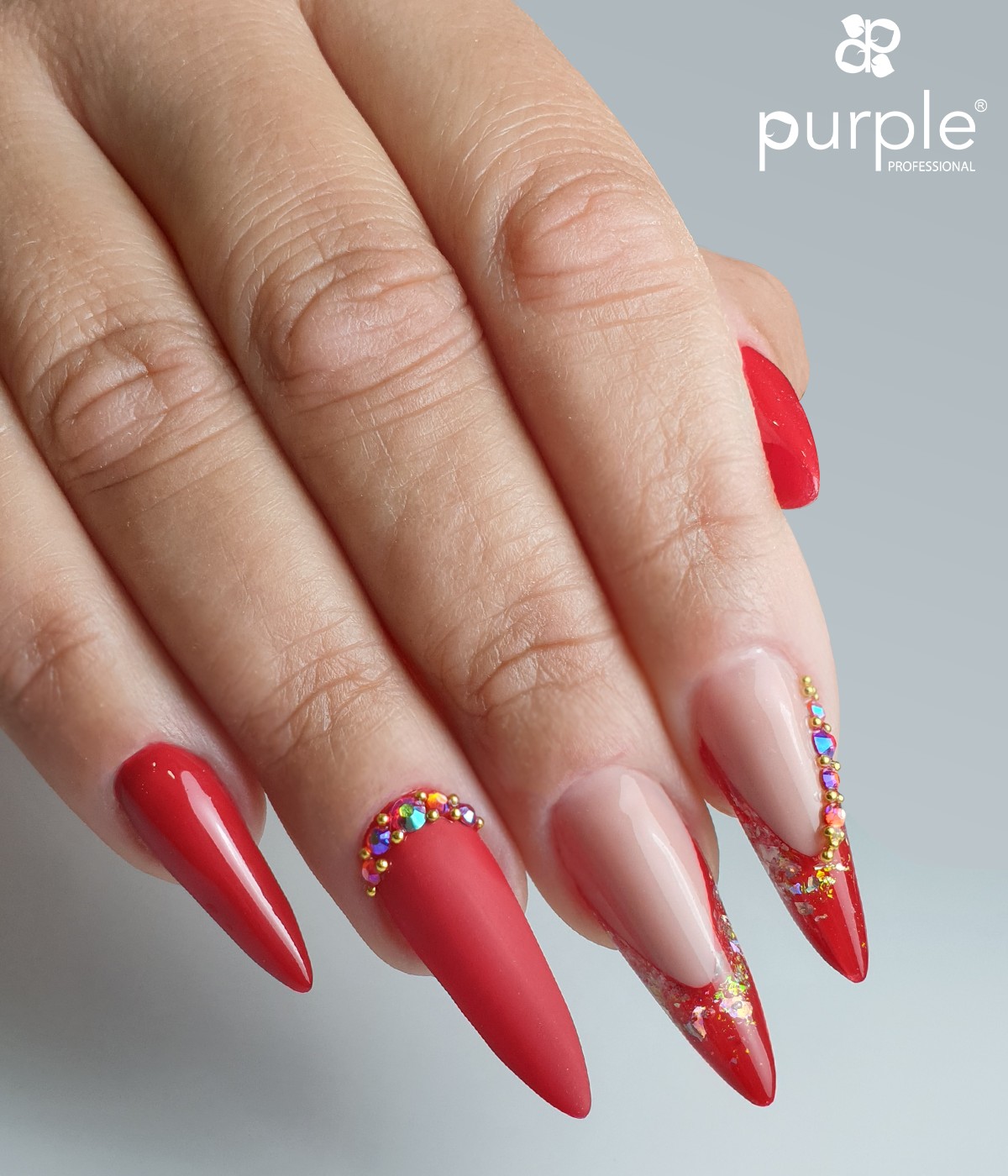 VERNIZ GEL PURPLE LOVE LONDON-P2042