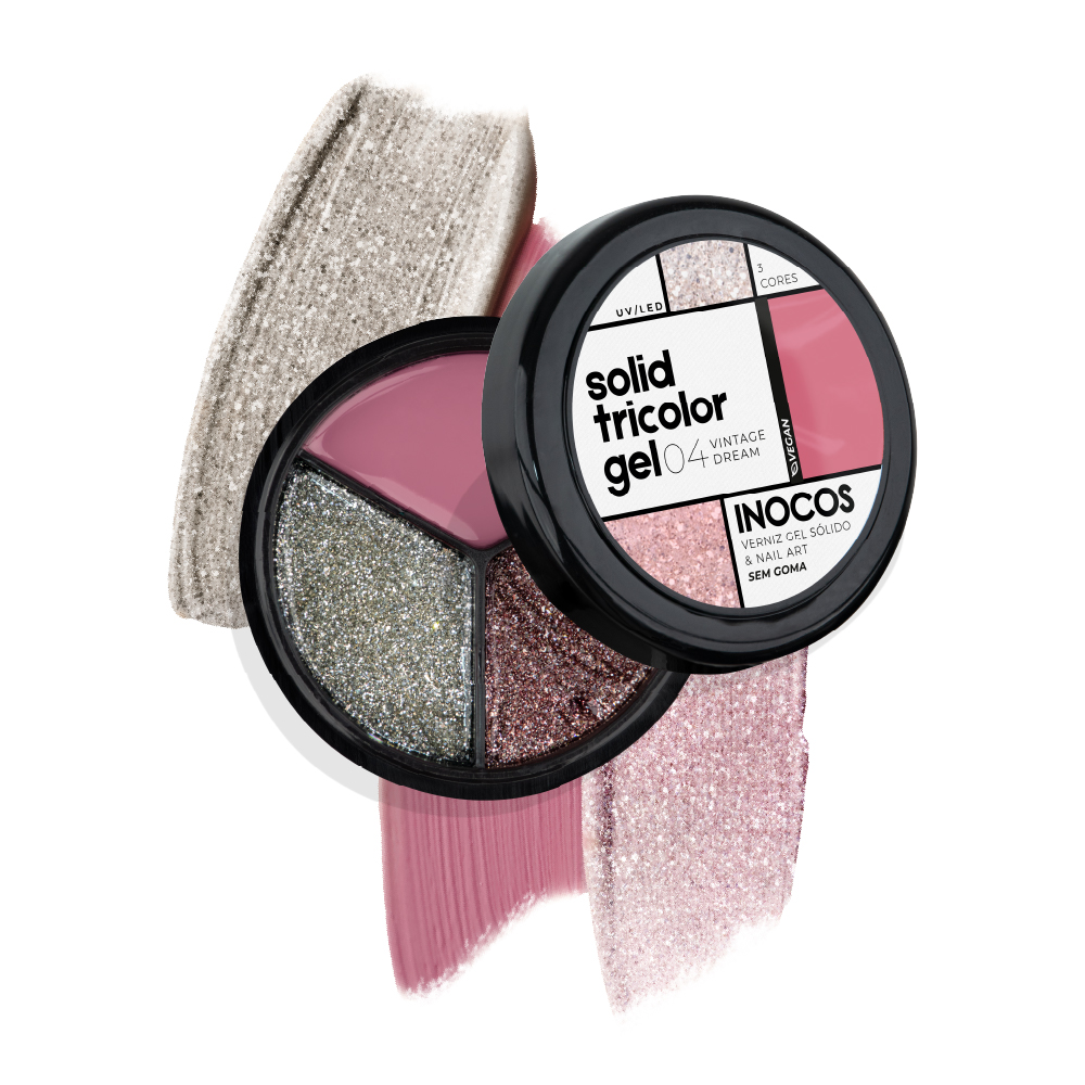 Solid Tricolor Gel INOCOS 04 Vintage Dream