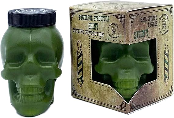 Bandido Hair Wax cera em pó Shiny extra fixação (caveira verde)