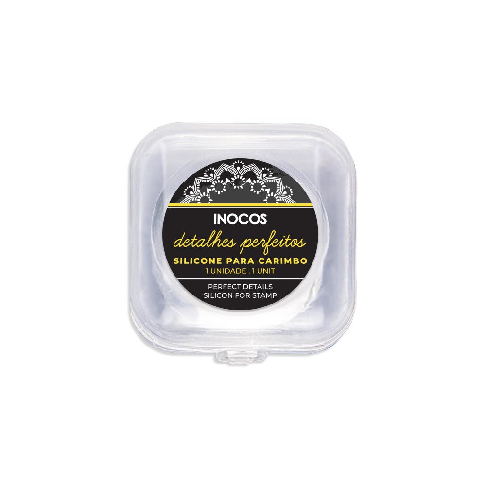 Silicone INOCOS Para Carimbo Detalhes Perfeitos