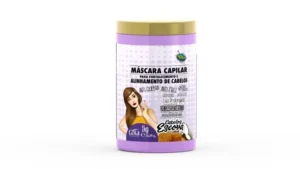 Gota Dourada Máscara Fortalecimento Cabelos com Escova 1kg