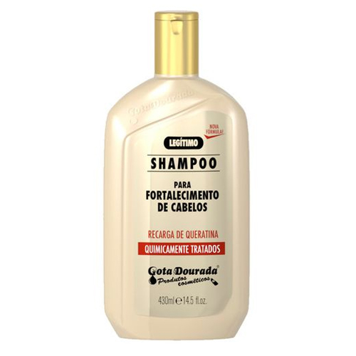 Gota Dourada Shampoo Fortalecimento Queratina 430ml