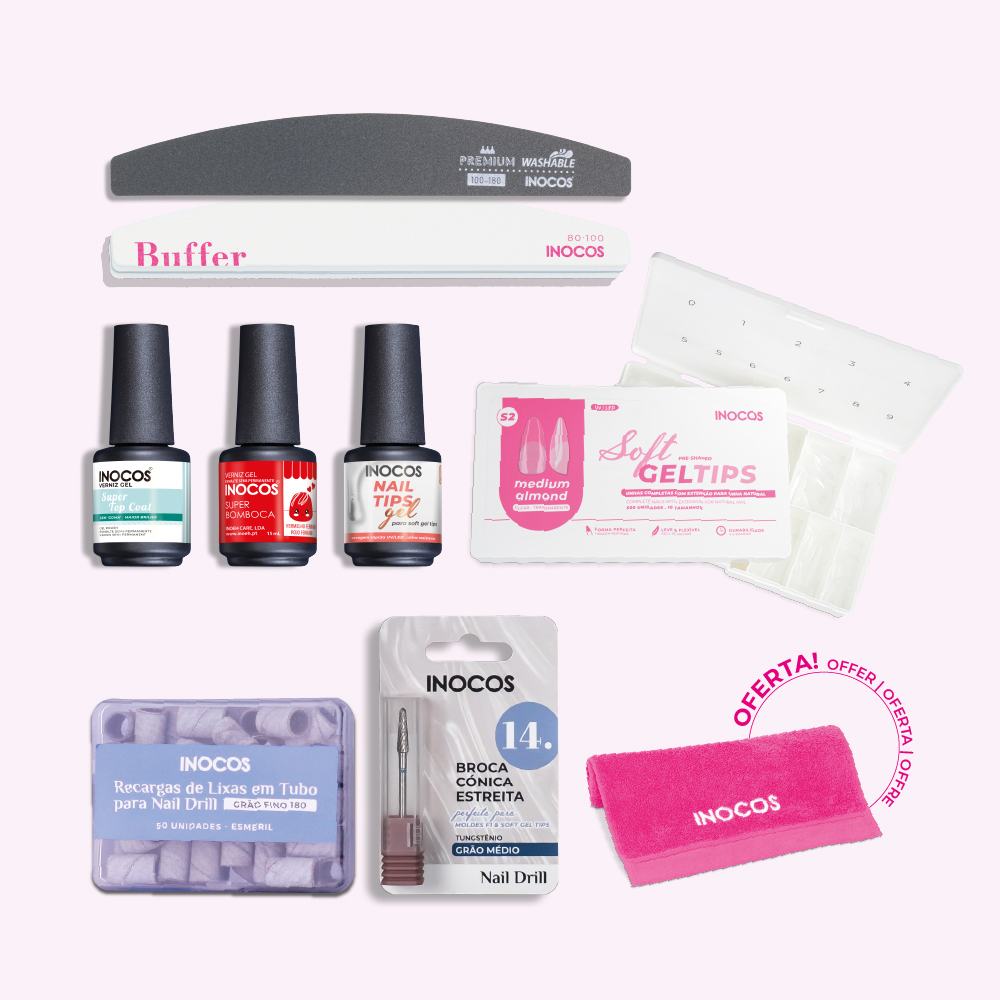 Kit Soft Gel Tips INOCOS