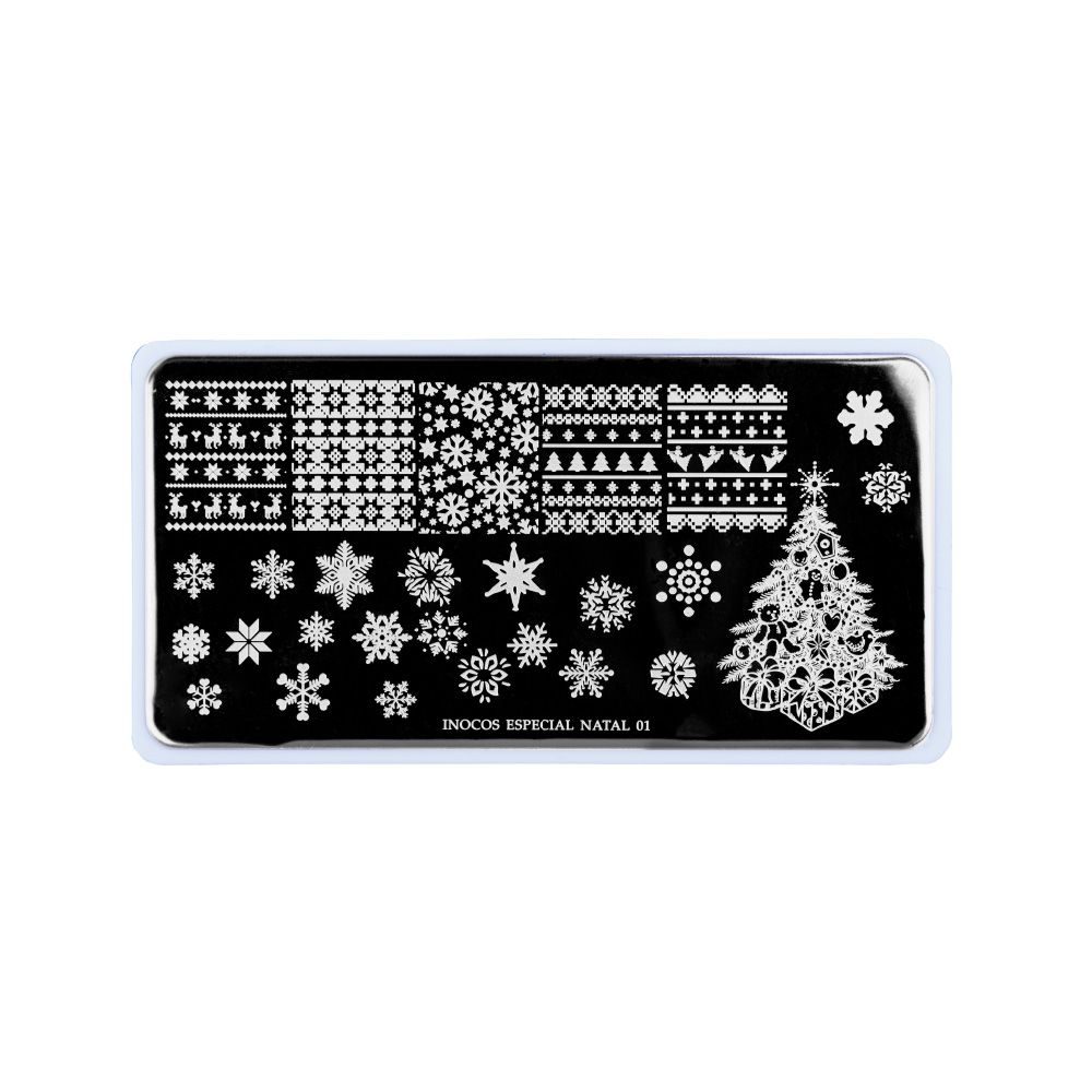 Placa de Carimbos INOCOS Especial Natal 1