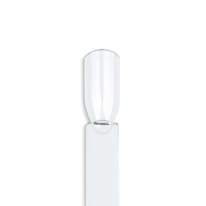 Tips INOCOS Quadrada Transparente - 50 unidades