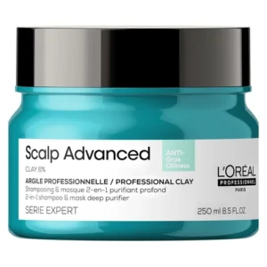 L’Oréal Pro Serie Expert Scalp Advanced Argila 2 Em 1 Para Cabelo Oleoso