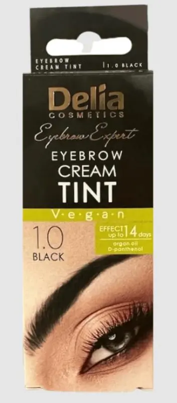 Delia Henna Creme 1.0 Preto 15ml