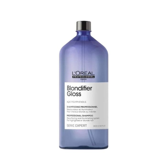 L'Oréal Serie Expert Blondifier Gloss Shampoo Restaurador e Iluminador de Cabelo Loiro 1500ml