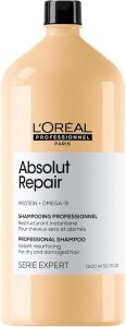 L`Oréal Serie Expert Absolut Shampoo Reparador de Cabelo Danificado 1500ml