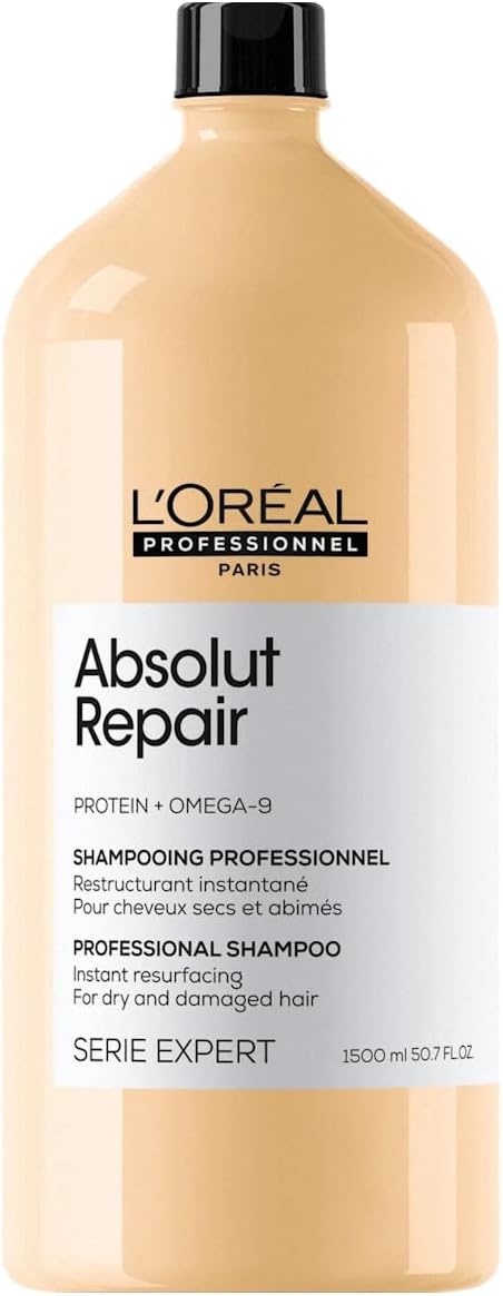 L`Oréal Serie Expert Absolut Shampoo Reparador de Cabelo Danificado 1500ml