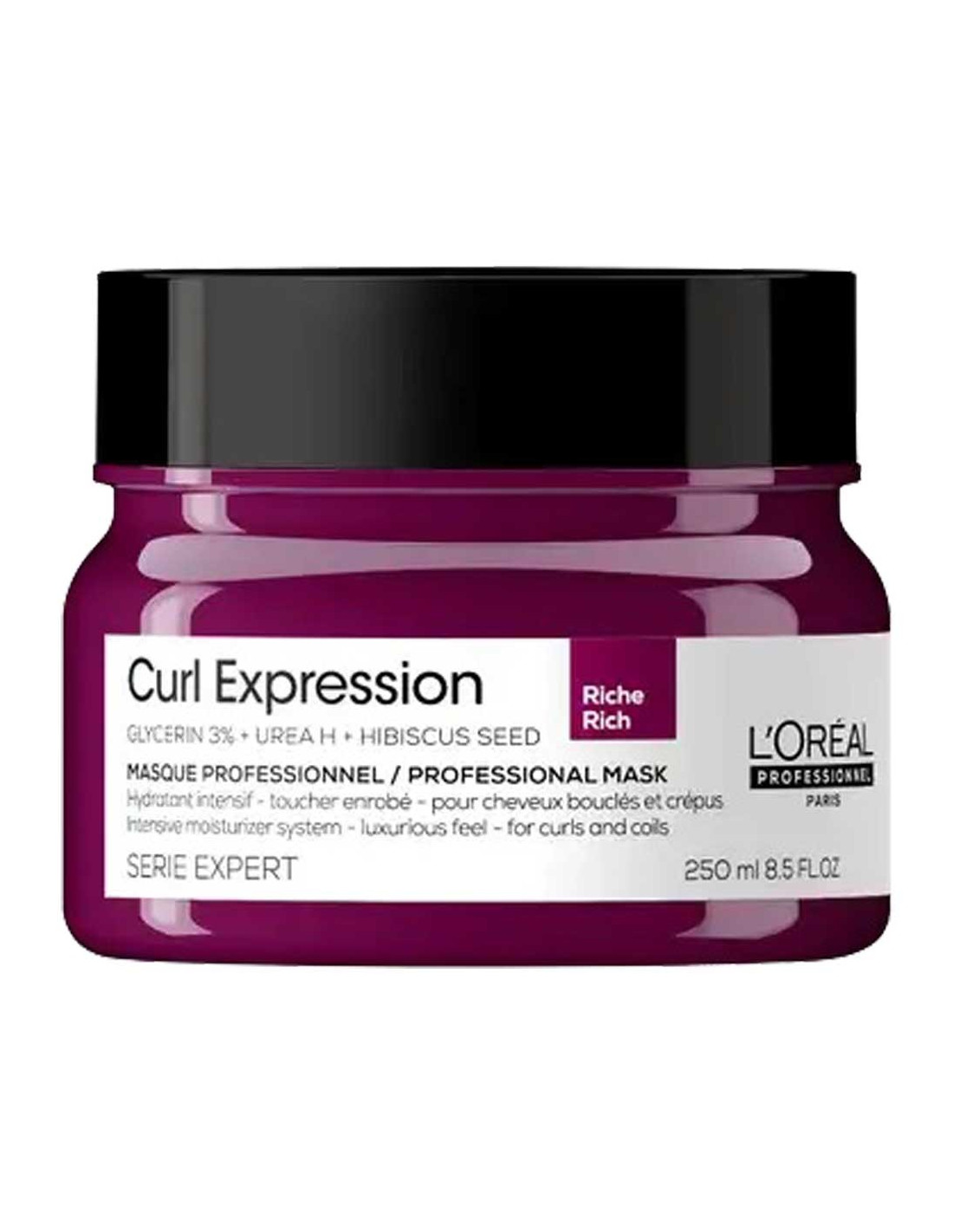 L'Oréal Professionnel, máscara hidratante intensa, para qualquer tipo de caracóis e ondas, Curl Expression, 250 ml