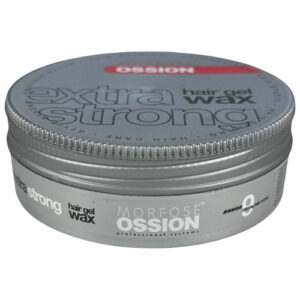 Ossion Hair Gel Wax Extra Strong Grey 175ml-Força 9