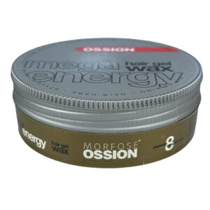 Ossion Hair Gel Wax Mega Energy Gold 175ml-Força 8