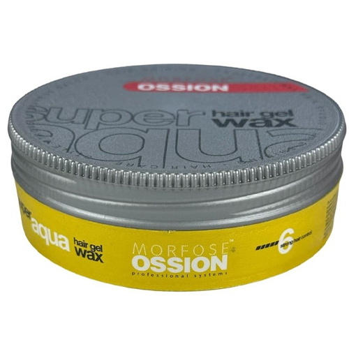 Ossion-Hair-Wax-Gel-Super-Aqua-Yellow-175ml-Forca-6