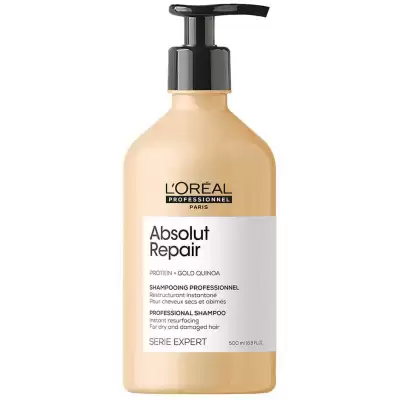 L`Oréal Serie Expert Absolut Shampoo Reparador de Cabelo Danificado 500ml
