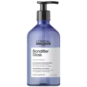 L'Oréal Serie Expert Blondifier Gloss Shampoo Restaurador e Iluminador para Cabelo Loiro 500ml
