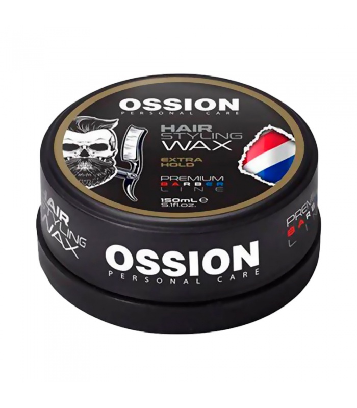 Ossion Hair Styling Wax Extra Hold Brown 150ml
