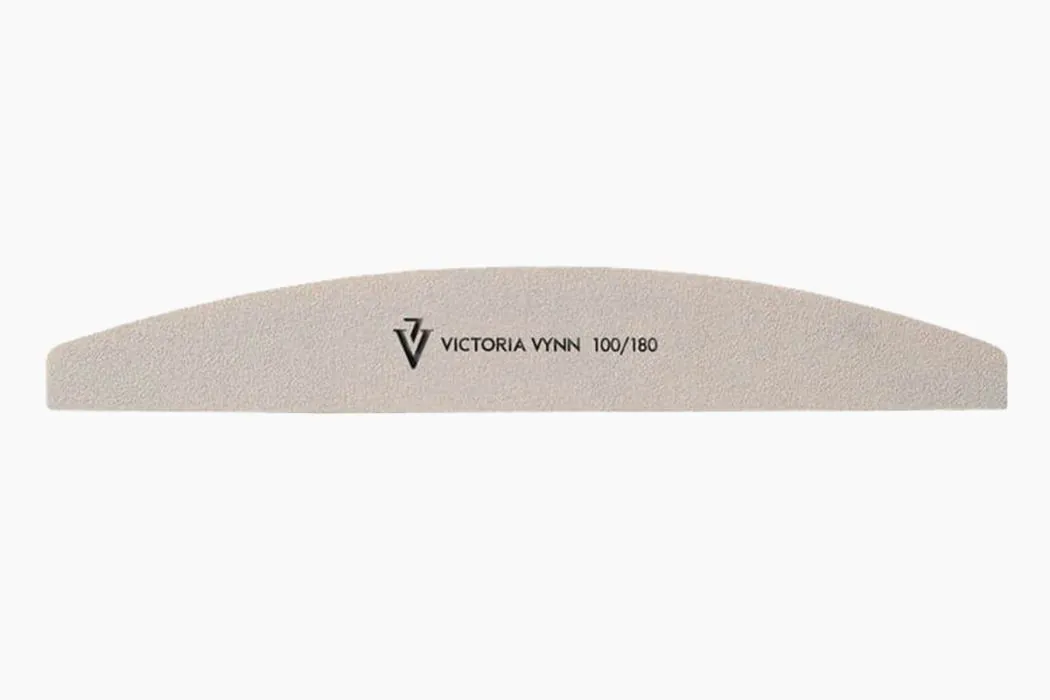 Victoria Vynn  Nail File 100/180 White Crescent